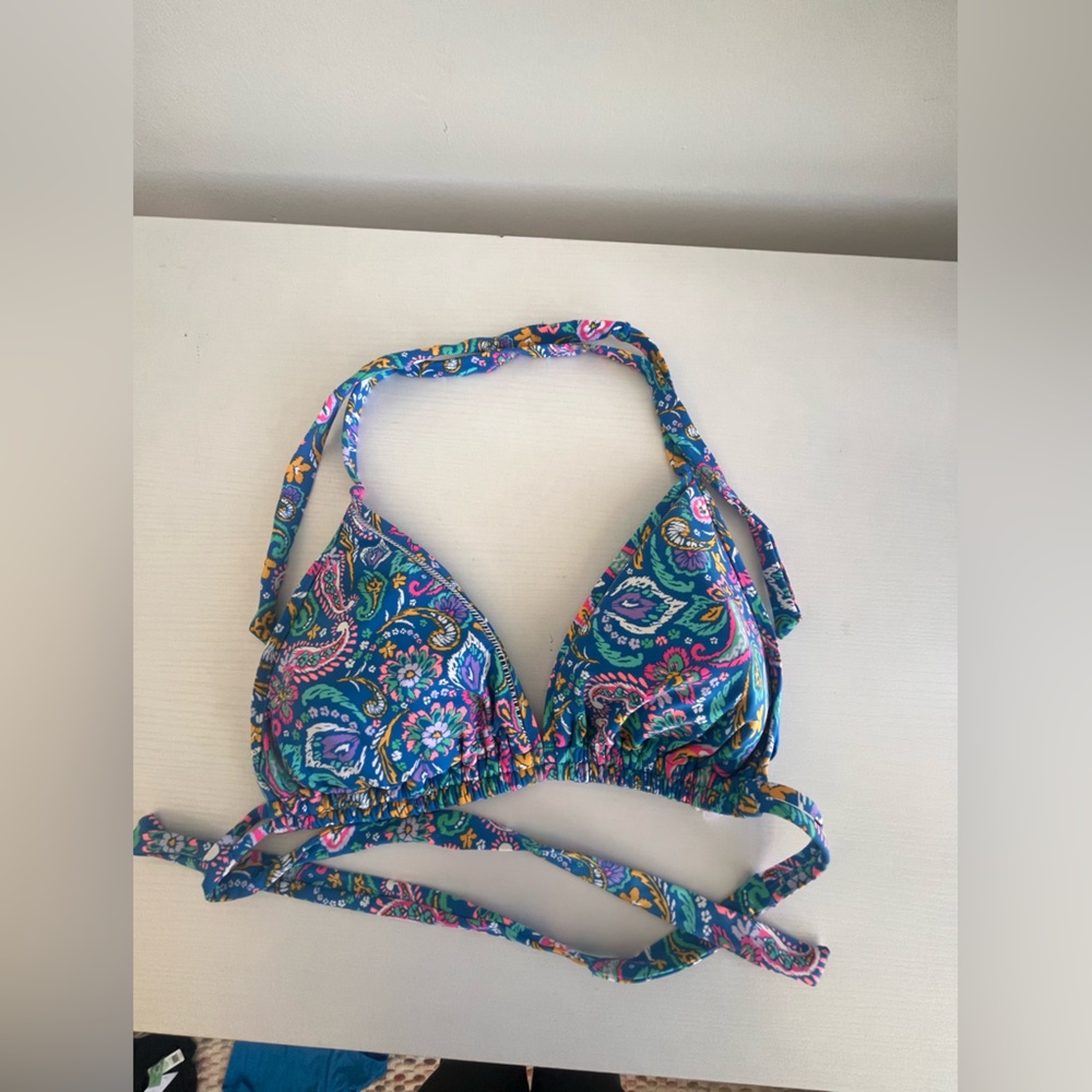 Bikini top tie back size D
